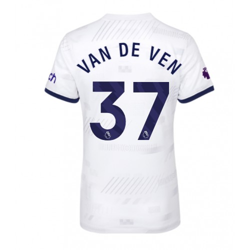 Fotbalové Dres Tottenham Hotspur Micky van de Ven #37 Dámské Domácí 2023-24 Krátký Rukáv